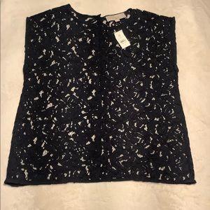 Loft lace top size small